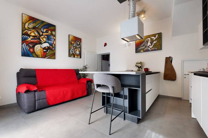 Entire apartment, Quintessenza Lubriano Apartment with Sauna, Balcony, Wi-Fi & Air Conditioning in Civita, Lubriano