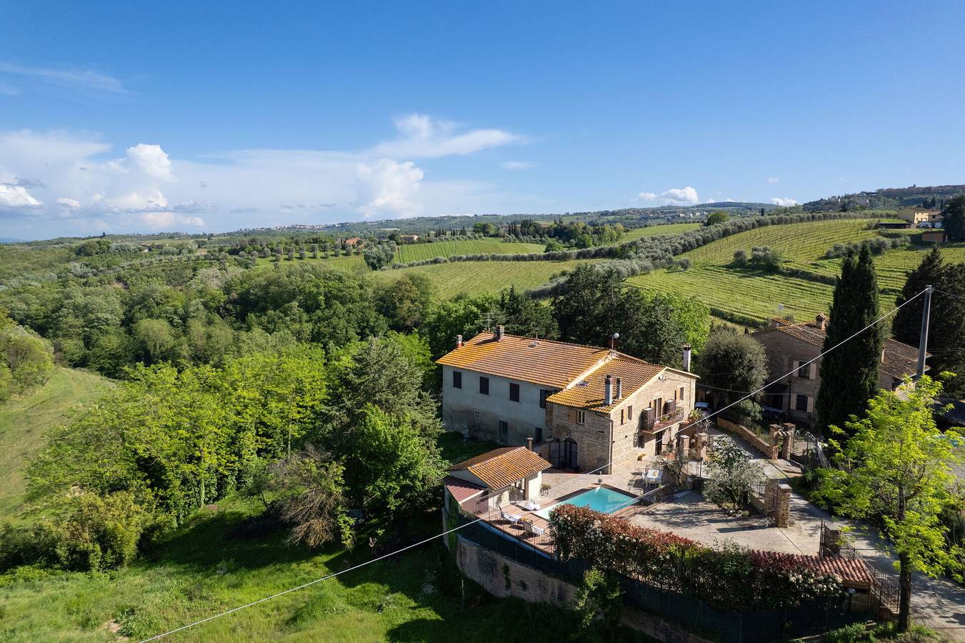 Villa Il Goro in Montaione, Chianti