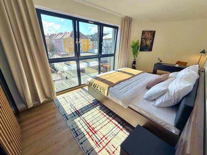 Gîte pour 8 personnes, avec vue, animaux acceptés à Mladá Boleslav