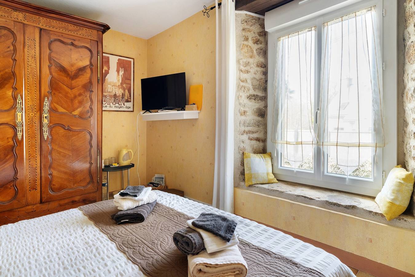 Chambre d’hôtes « Chambre Grany » avec terrasse, jardin partagés et Wi-Fi in Aucaleuc, Région de Dinan