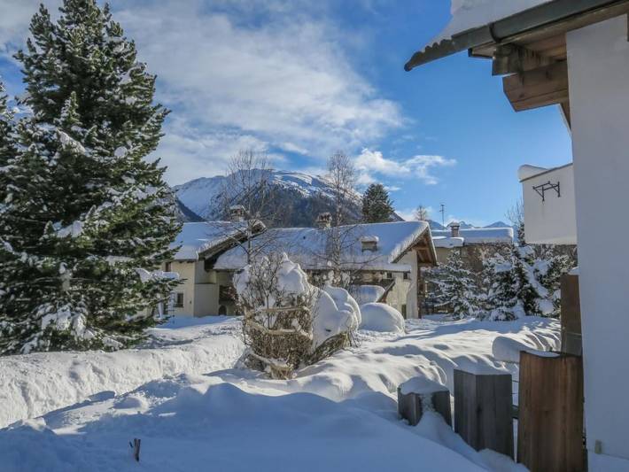 Ferienwohnung für 2 Personen, mit Garten in Bever - 2