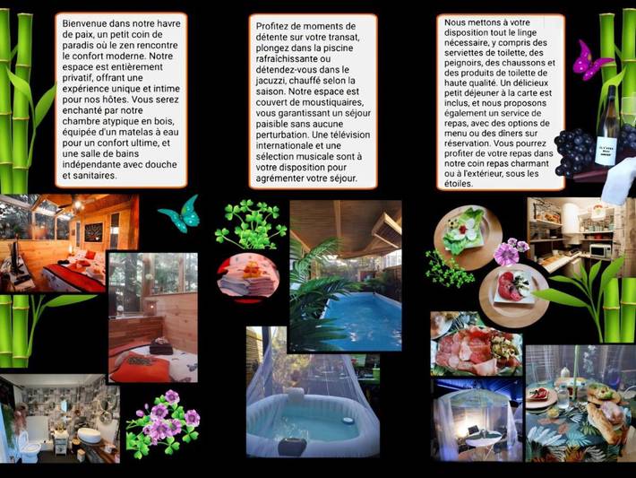 Tente pour 2 personnes, avec terrasse ainsi que jacuzzi et piscine dans le Var - 3