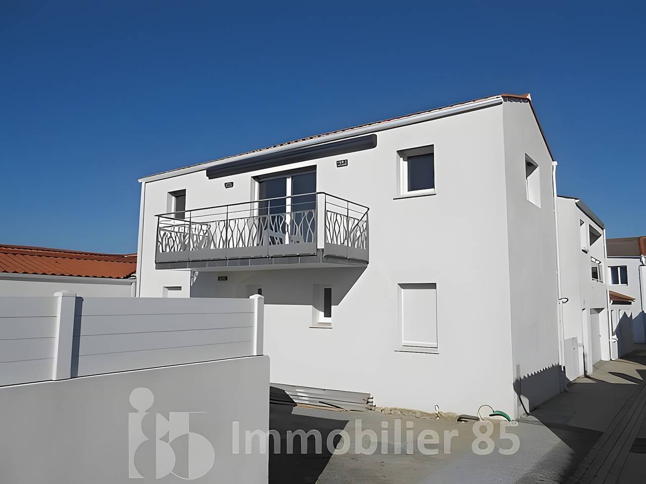 La maison du marché - Varanda in La Tranche-sur-Mer, Vendeia