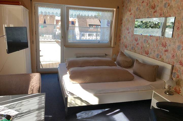 B&B für 2 Personen, mit Balkon am Bodensee