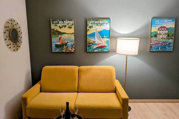 Ganze Wohnung, L'Océan des Âges (T3 lake view) in Aix-les-Bains, Chambéry und Umgebung