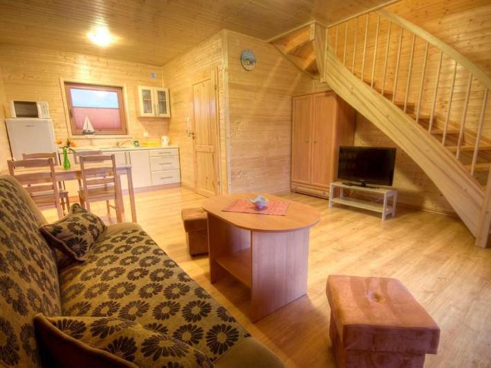 "Cottage2" in einem eingezäunten Gebiet in Mielno, Powiat Koszaliński