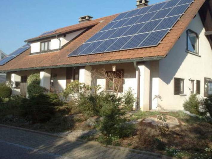 Ferienwohnung für 4 Personen, mit Balkon und Terrasse sowie Garten in Bad Säckingen