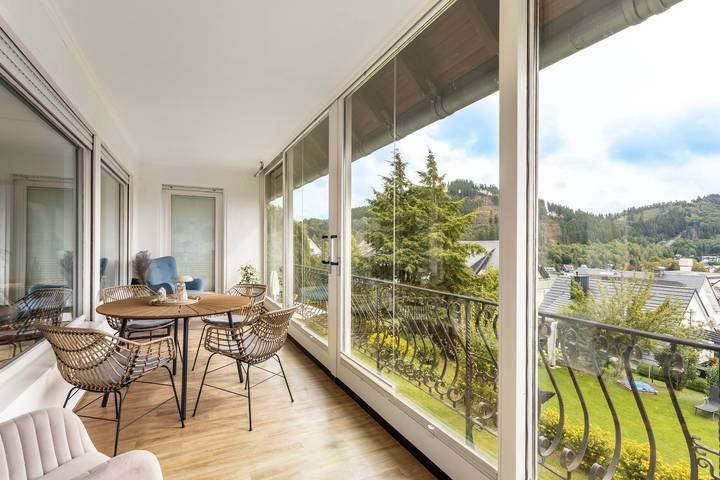 Vakantieappartement voor 4 personen, met tuin in Willingen