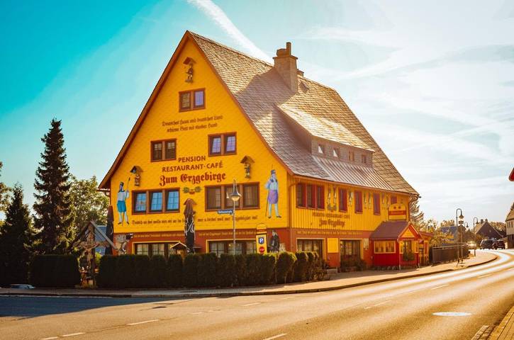 BnB für 3 Personen, mit Terrasse und Garten sowie Ausblick im Osterzgebirge