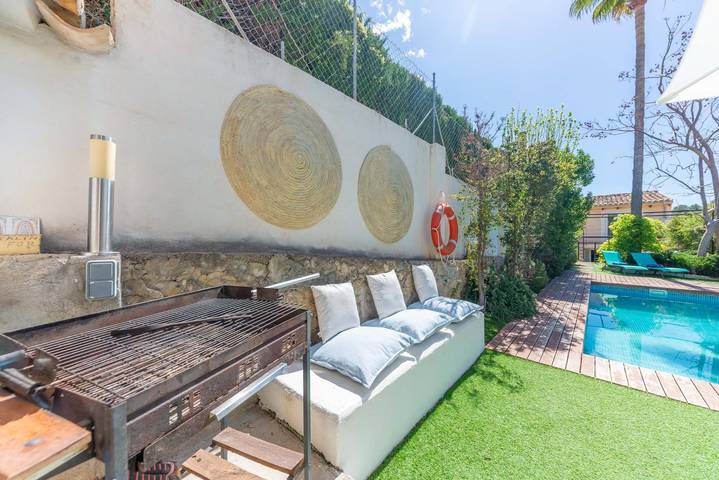 Casa Gema - Fabelhaftes Ferienhaus mit Salzwasserpool und kostenlosem Wifi in Selva, Mallorca Inselmitte