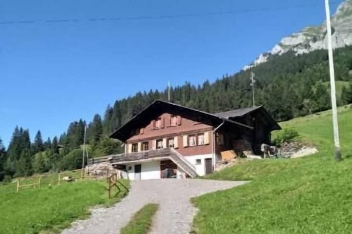 Ferienhaus für 6 Personen, mit Garten in Adelboden