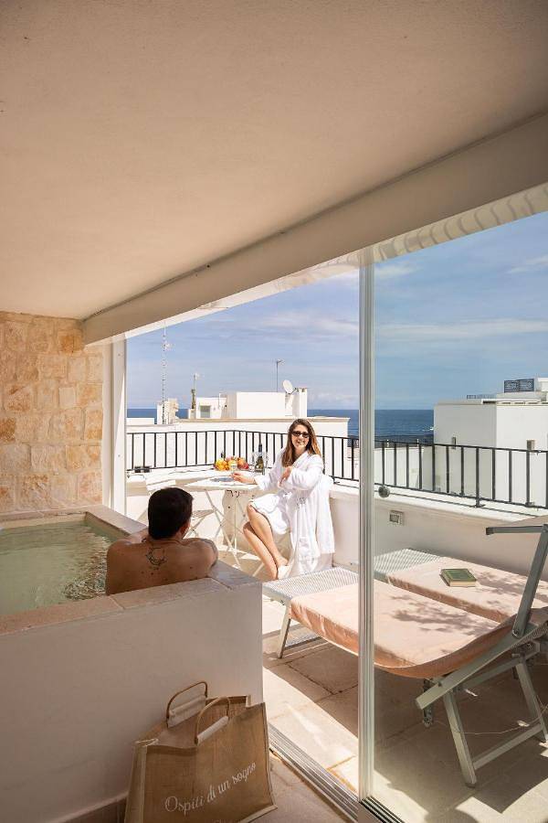 BnB für 2 Personen, mit Ausblick und Terrasse in Polignano A Mare