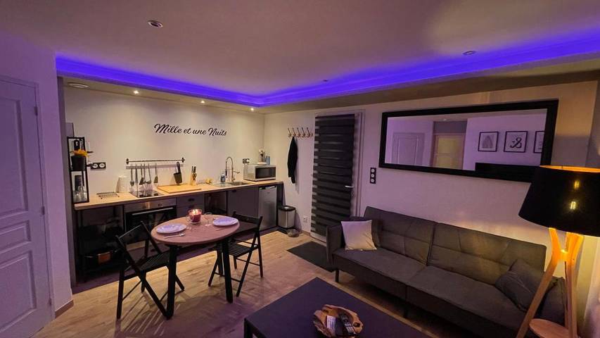 Appartement de vacances pour 2 personnes, avec Terrasse et Jardin à Dole