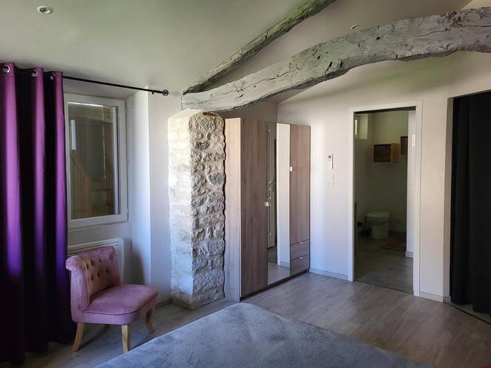 Gîte pour 5 personnes, avec piscine ainsi que jardin et vue à Maison de Noailles - 2