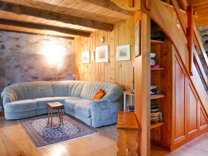 Ferienhaus für 2 Personen, mit Terrasse und Garten sowie Ausblick in der Schweiz - 3