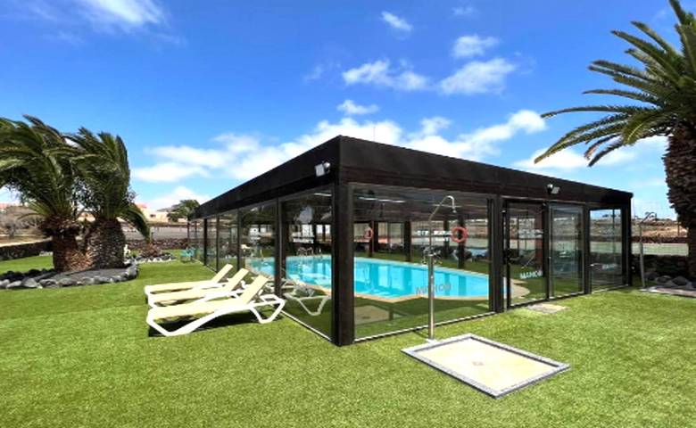 Apartamento de vacaciones para 3 personas, con piscina y jardín en Fuerteventura - 3