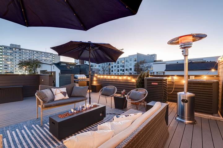 Vacation house for 10 people, with terrace, with pets in Nashville