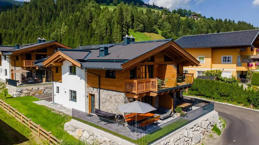 Chalet voor 11 personen, met tuin en sauna in Wagrain
