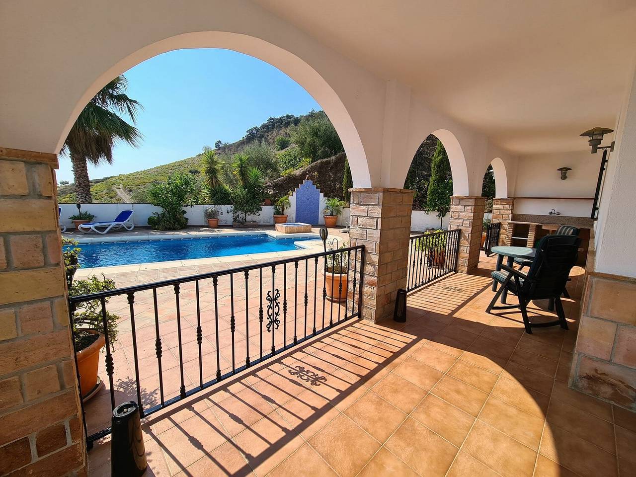 Ferienhaus 'Casa La Vista' mit Meerblick, Wi-Fi und Klimaanlage in Canillas de Albaida, Málaga Provinz
