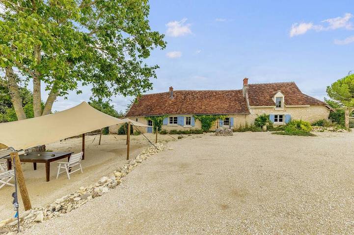 Location de vacances pour 9 personnes, avec Terrasse et Jardin à Palluau-sur-Indre