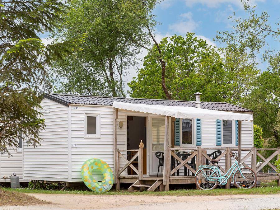 Camping Romanée - Les Cochards - Mobile home 6 persons - Comfort - 3 bedrooms in Seigy, Romorantin-Lanthenay region