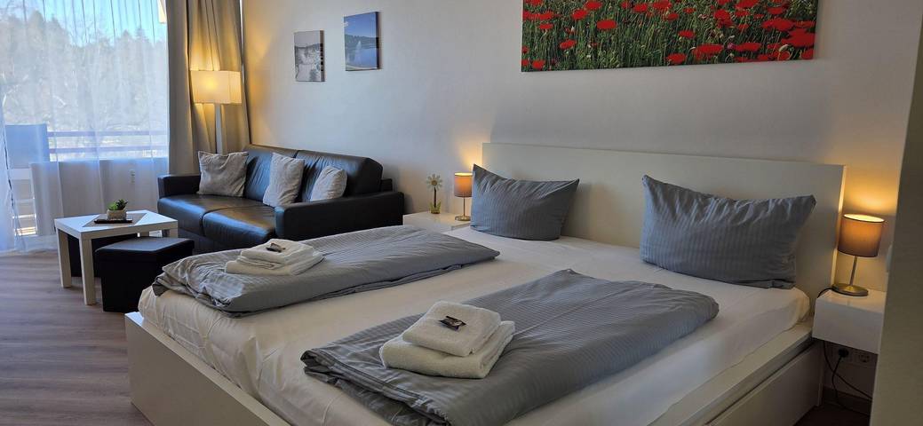 Ferienwohnung für 3 Personen, mit Balkon und Seeblick in Goslar - 2