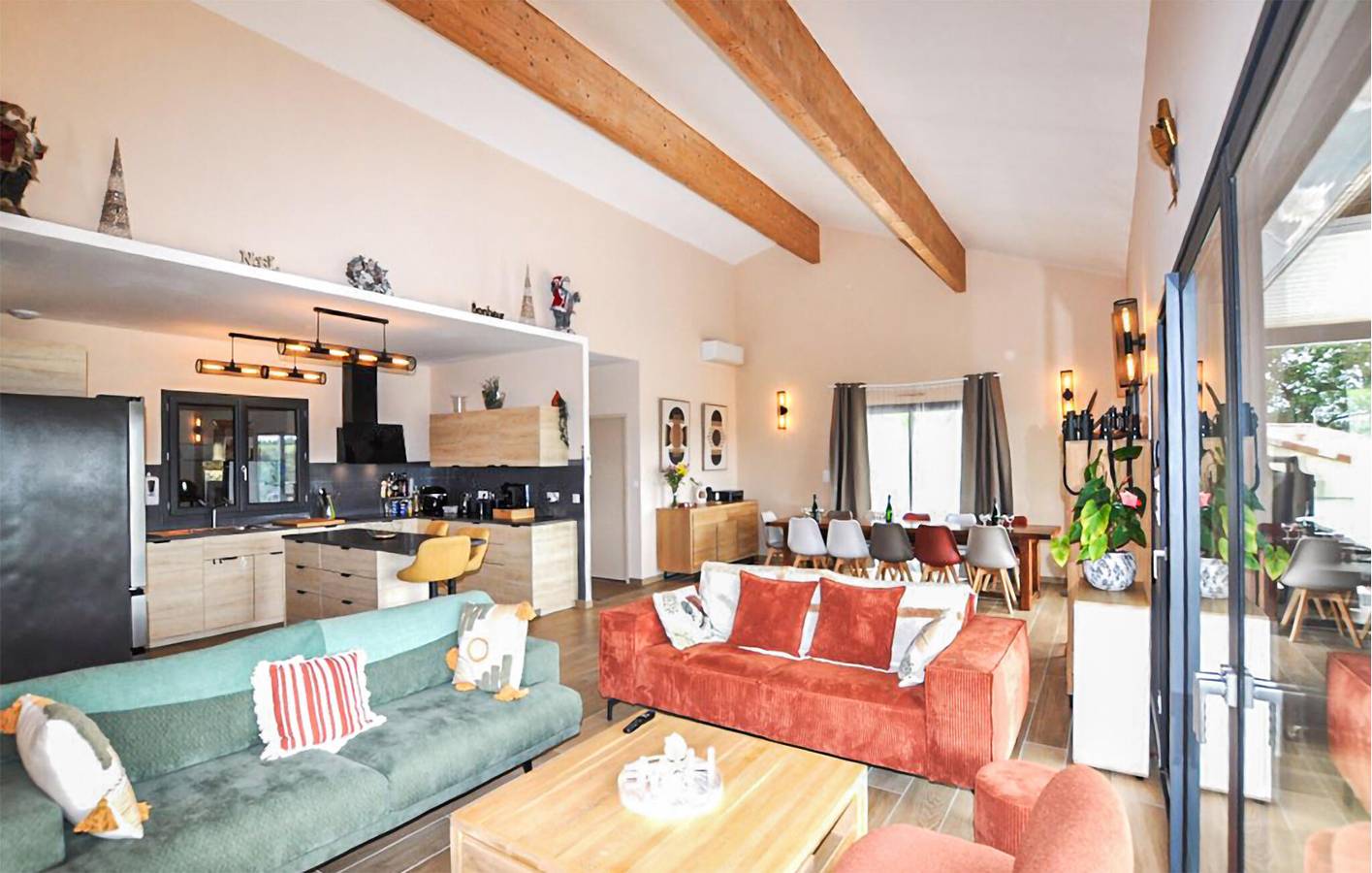 Charmant appartement de 250 m² avec piscine et jardin, à 2,5 km du Grand Hers in Sonnac-sur-l'Hers, Région de Limoux