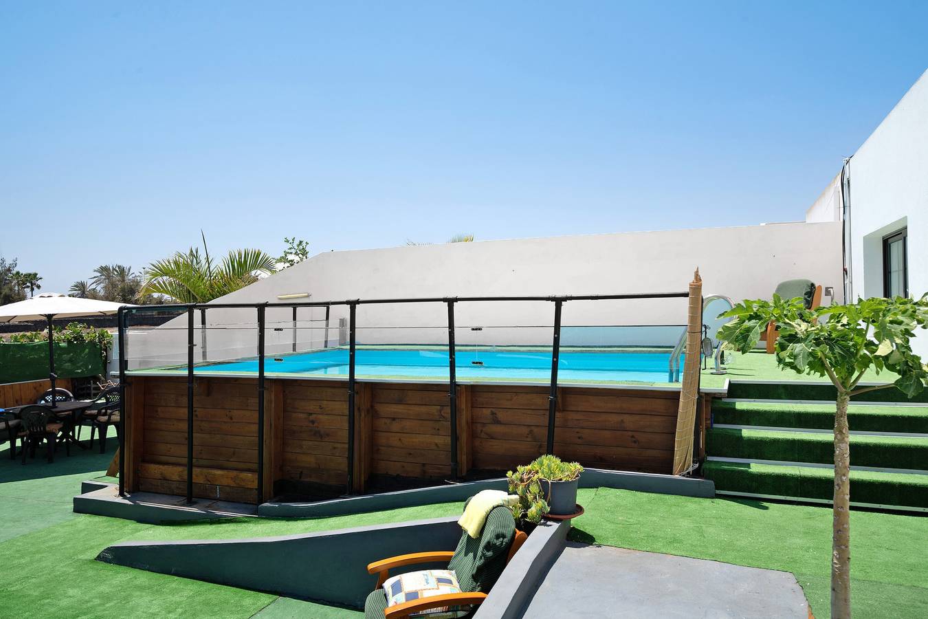 Vacation Home "Villa La Bonilla" with Private Pool & Wi-Fi in Playa Blanca, Yaiza