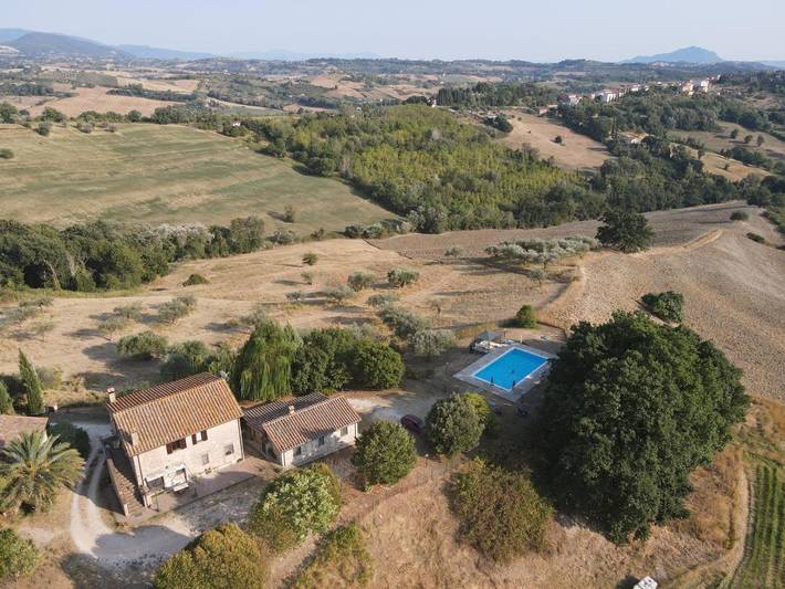 Appartamento vacanze per 6 persone, con giardino e piscina nonché panorama - 1