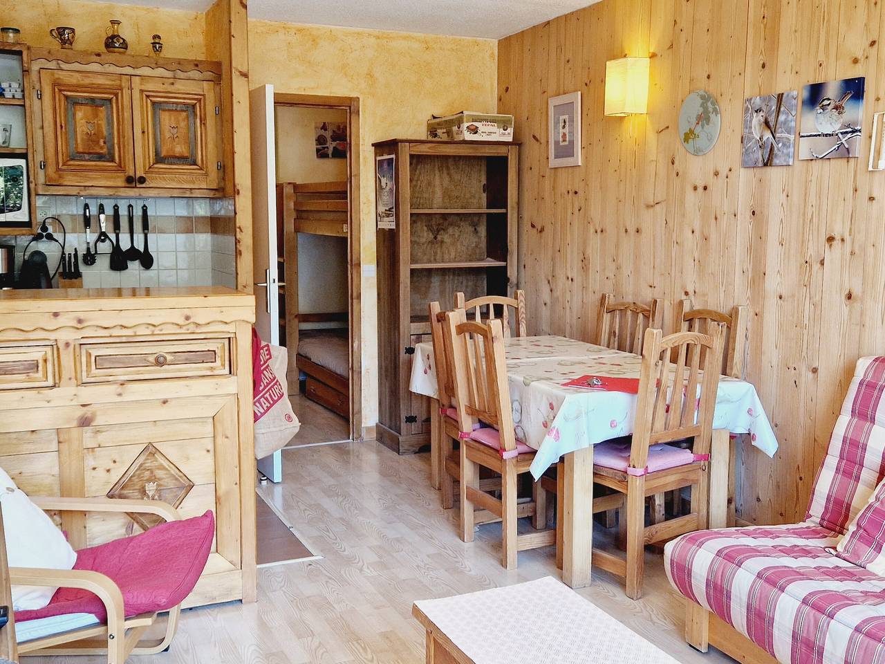 Ganze Wohnung, Charmante Wohnung im Zentrum von La Plagne Montalbert, ideal für Familien in La Plagne, Aime-la-Plagne