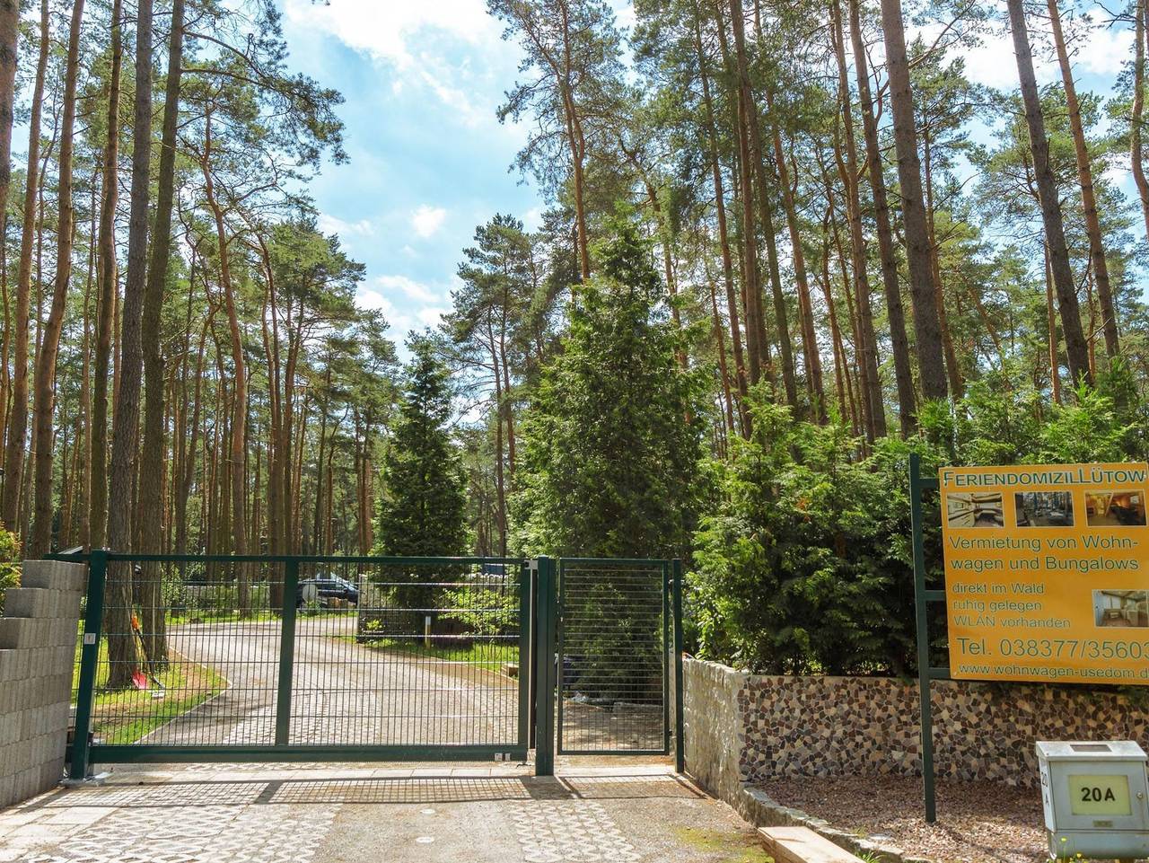Urlaub im Bungalow - mitten im Wald - Bungalow Nr. 17 in Lütow, Usedomer Norden