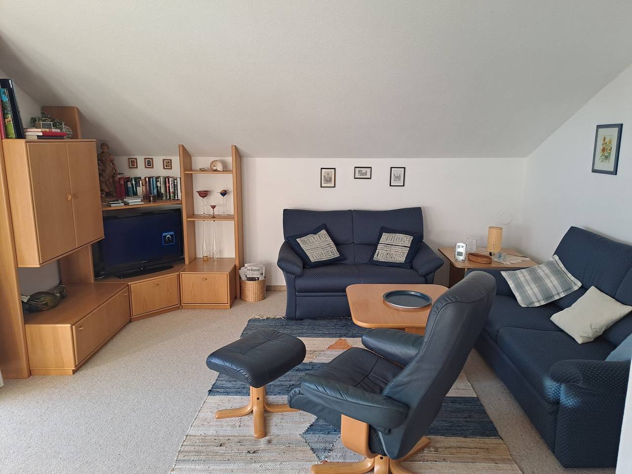 Ganze Wohnung, Ferienwohnung "Hörnleblick" mit Balkon und Wlan in Grünten, Burgberg im Allgäu