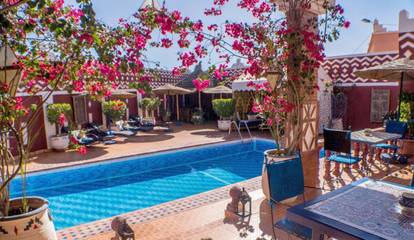 Maison d’hôte pour 3 personnes, avec jardin ainsi que piscine et terrasse à Ouarzazate