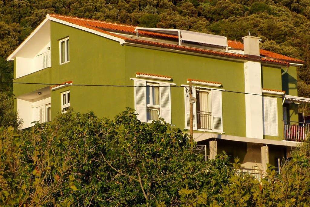 Ganze Wohnung, 1-Zimmer-Ferienwohnung mit Balkon und Meerblick Supetarska Draga - Gornja, Rab A-21380-b in Supetarska Draga, Rab