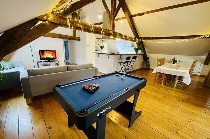 Loft voor 8 personen, met balkon in Brussel