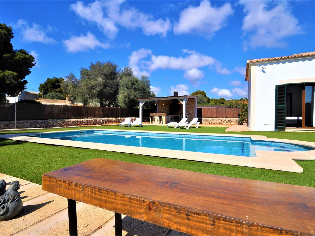 Villa Monica en barrio residencial de Cala Pi para 6 personas con piscina priva in Vallgornera, Llucmajor