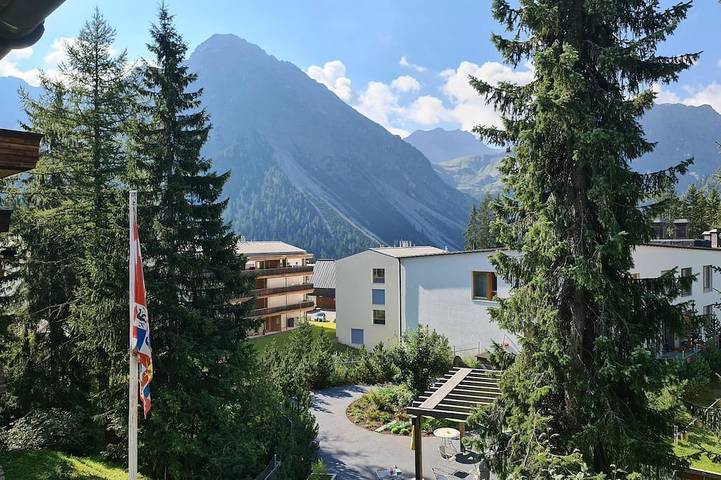 Ganze Wohnung, Grabahus Appartement/Fewo, Dusche oder Bad, Wc, 9-Bettwohnung in Arosa, Plessur Alpen