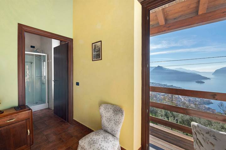 Ferienwohnung für 3 Personen, mit Seeblick und Garten am Iseosee - 3