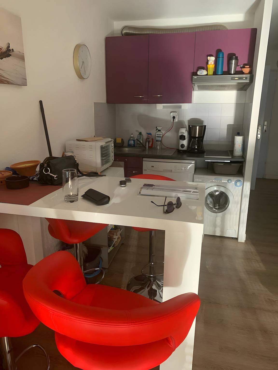 Ganze Wohnung, T2-Apartment in begrüntem Wohnkomplex mit Gemeinschaftspool und Garten in La Coudoulière, Six-Fours les Plages