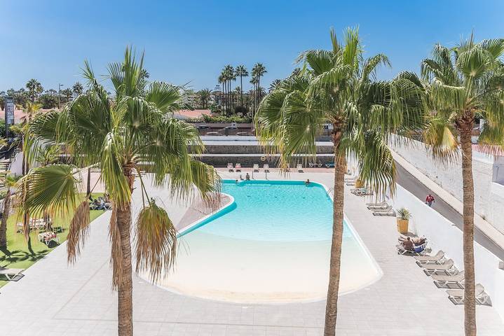 Apartamento de vacaciones para 3 personas, con piscina en Gran Canaria
