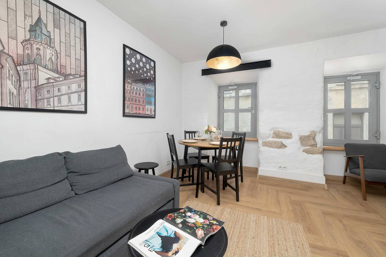 Ganze Wohnung, Two-Level Apartment in the City Center | Air Conditioning | Desk | Pet-Friendly in Lublin, Lublin und Umgebung