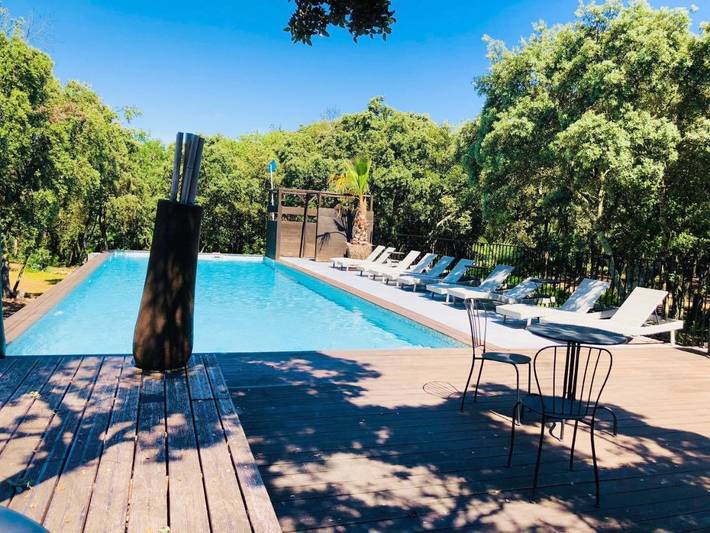 Hôtel pour 2 personnes, avec jardin et piscine ainsi que jacuzzi et sauna, animaux acceptés à Castries - 3