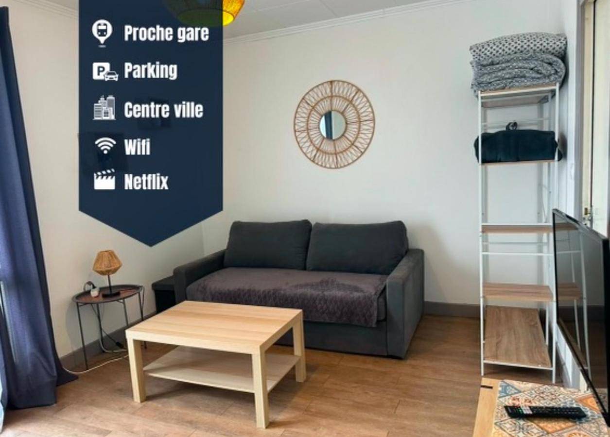 Appartement entier, Studio meublé à proximité gare-Wifi in Tonneins, Région de Marmande