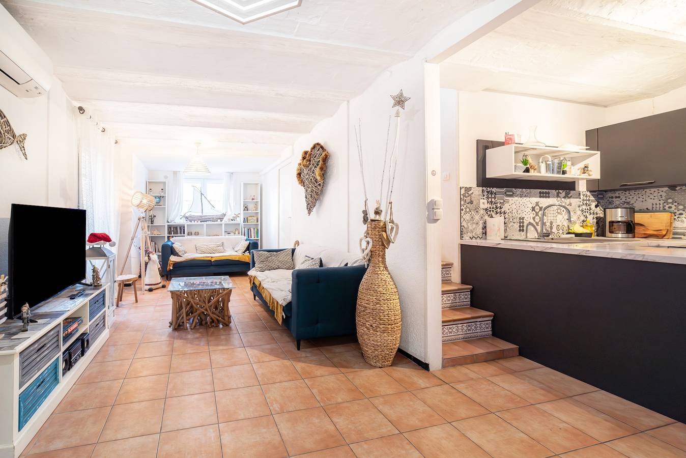 Villa 'Maison Type Canetoise' con terraza privada, Wi-Fi y aire acondicionado in Canet-en-Roussillon, Côte d'Améthyste