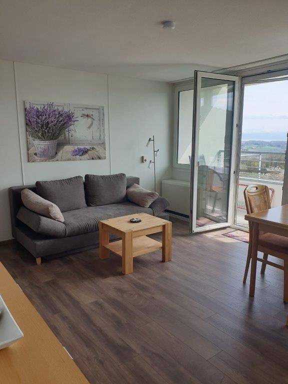 Ganze Wohnung, Appartement mit schöner Weitsicht auf Bodensee und Berge mit Indoorpool in Oberteuringen, Region Bodensee-Oberschwaben