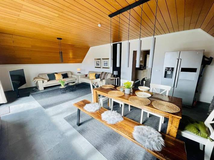 Ferienwohnung für 6 Personen, mit Garten und Ausblick in Mastershausen - 4