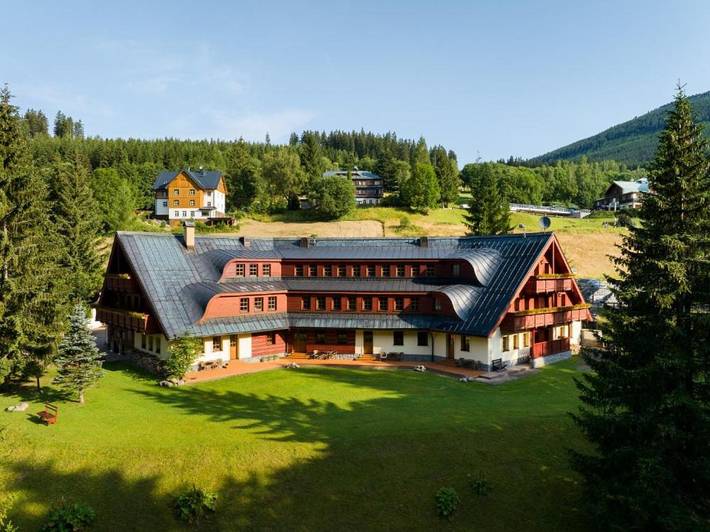 Apartament wakacyjny dla 3 osób, z ogród w Szpindlerowy Młyn