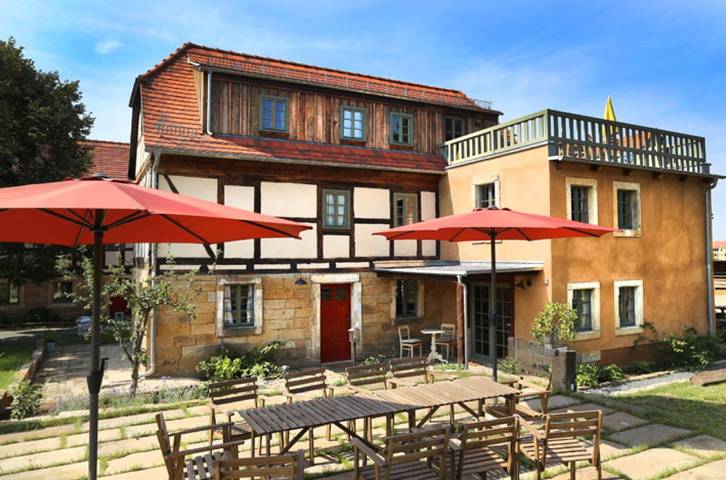 Ferienhaus für 12 Personen, mit Balkon und Garten in Pirna