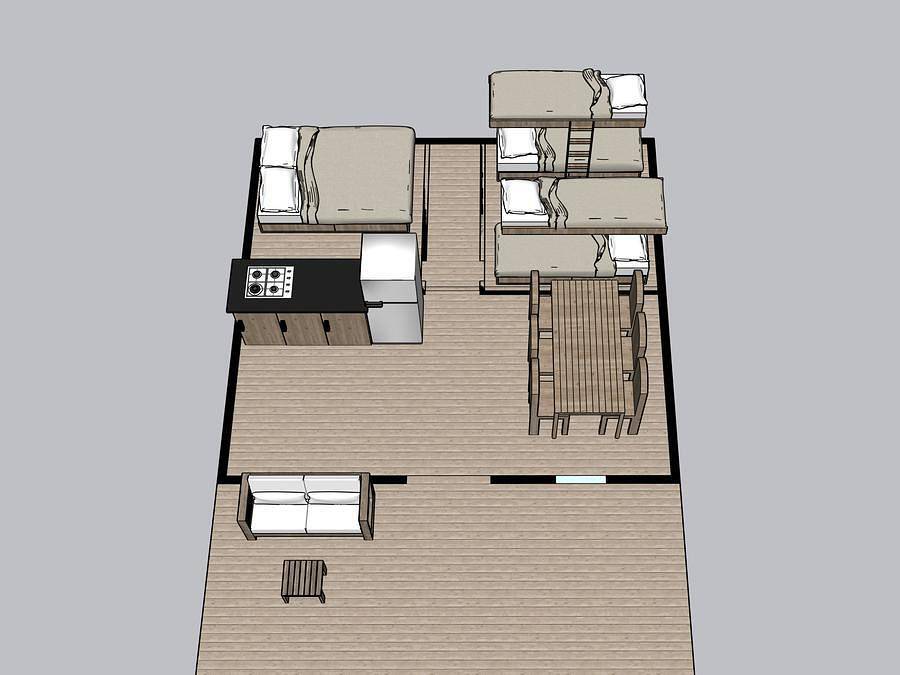 Camping Polari - Safarizelt 6 personen - Safarizelt Relax in Rovinj, Rovinj und Umgebung