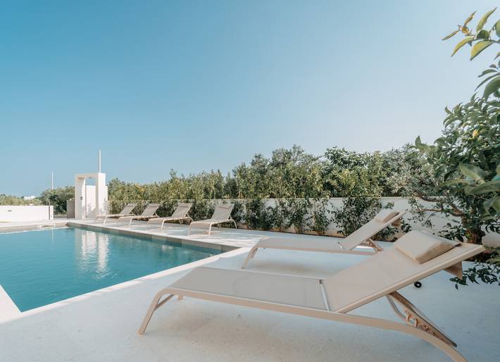 Villa pour 10 personnes, avec jardin ainsi que terrasse et vue sur l’océan à Turanj - 4
